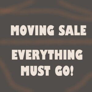 ⚡️MAKE AN OFFER-MOVING SALE-CLOSET CLEAN OUT⚡️